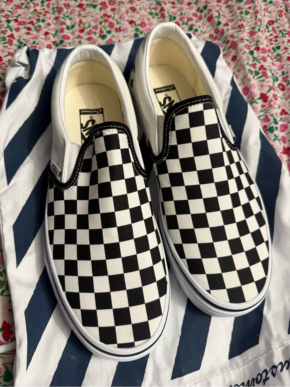 Vans Checkerboard Slip-Ons